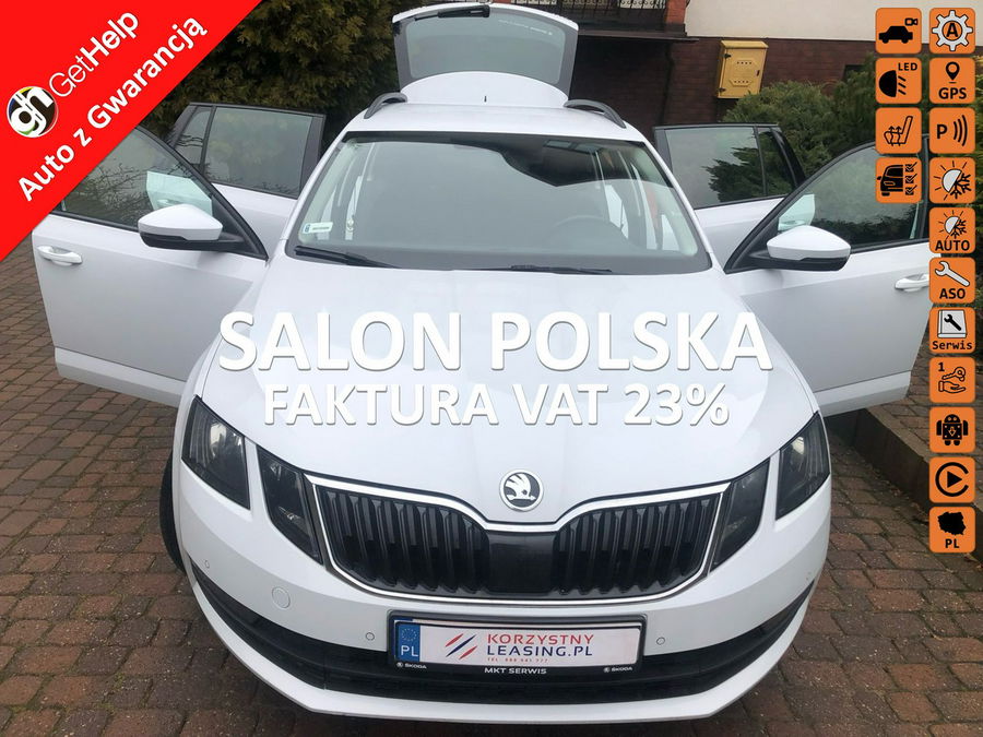 Skoda Octavia DSG Salon PL Serwis ASO 1.5 TSI 150KM F.VAT23% 33 tys Export zdjęcie 