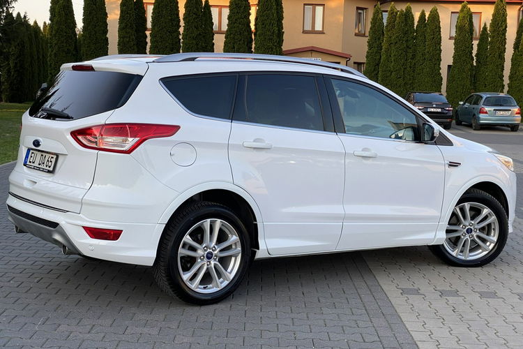 Ford Kuga Panorama+Ledy przód tył+Półskóry+Keyless Go+Climatronic+Podg Fotele zdjęcie 12