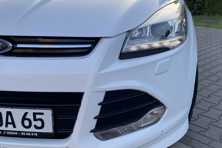 Ford Kuga Panorama+Ledy przód tył+Półskóry+Keyless Go+Climatronic+Podg Fotele zdjęcie 18