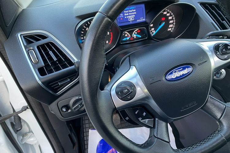 Ford Kuga Panorama+Ledy przód tył+Półskóry+Keyless Go+Climatronic+Podg Fotele zdjęcie 22