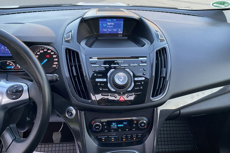 Ford Kuga Panorama+Ledy przód tył+Półskóry+Keyless Go+Climatronic+Podg Fotele zdjęcie 25