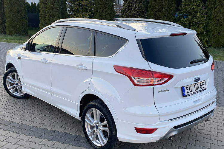 Ford Kuga Panorama+Ledy przód tył+Półskóry+Keyless Go+Climatronic+Podg Fotele zdjęcie 6