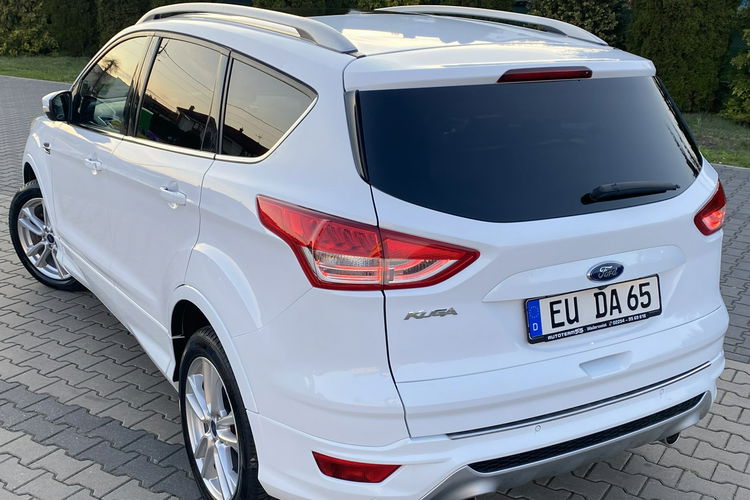 Ford Kuga Panorama+Ledy przód tył+Półskóry+Keyless Go+Climatronic+Podg Fotele zdjęcie 8