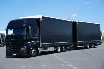 Iveco / S - WAY / 510 / ACC / EURO 6 / ZESTAW PRZEJAZDOWY 120 M3