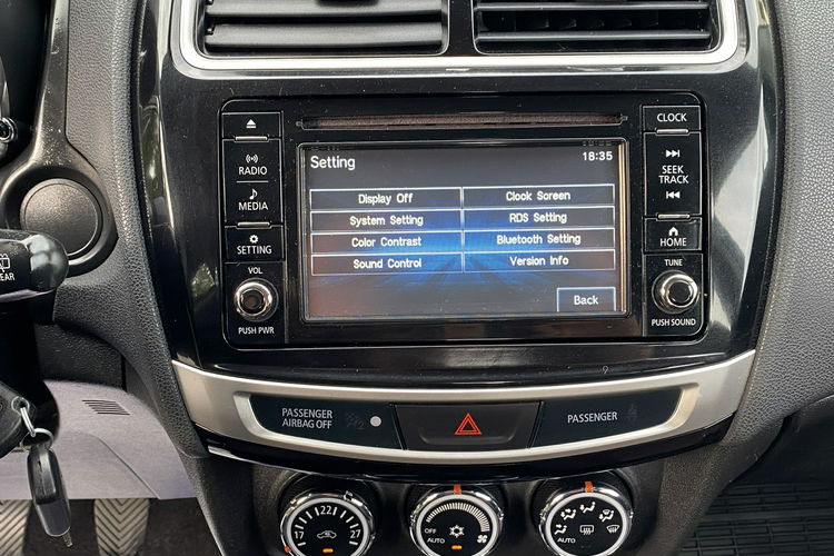 Mitsubishi ASX LIFT+Klima automatyczna+141Tys km+Kamera cofania+Tempomat+podg fotele zdjęcie 29
