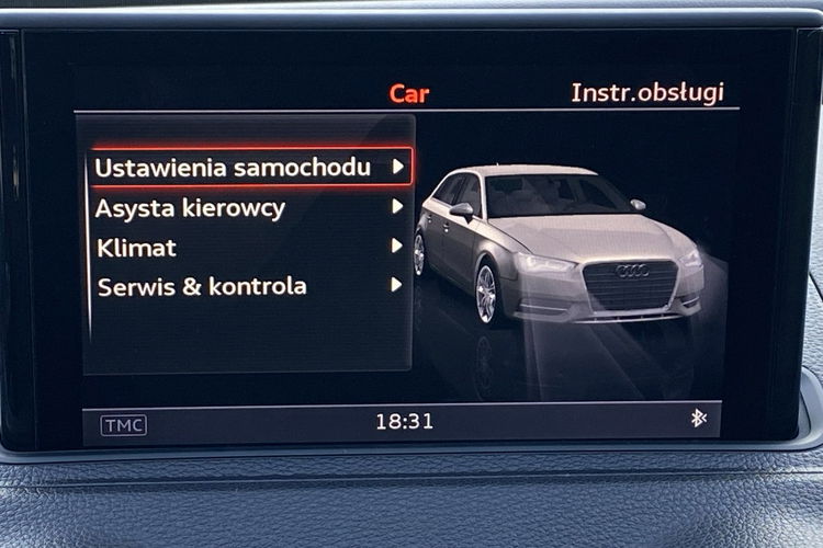 Audi A3 +LED+ BI-XENON+NAVI+Czujniki parkowania+Podgrzewane fotele zdjęcie 29