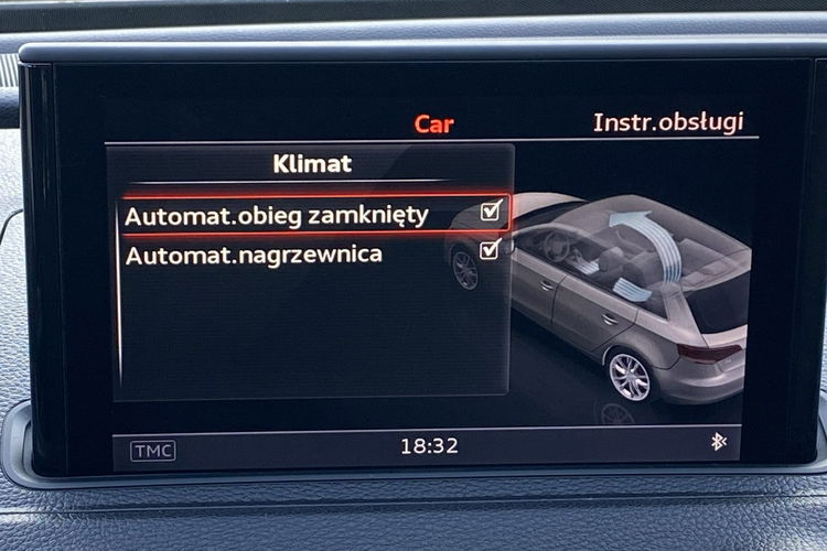 Audi A3 +LED+ BI-XENON+NAVI+Czujniki parkowania+Podgrzewane fotele zdjęcie 34