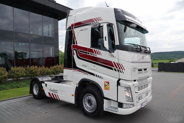 Volvo FH 500 / KLIMA POSTOJOWA / OPONY 100 % / PO KONTRAKCIE SERWISOWYM / SPROWADZONY zdjęcie 3