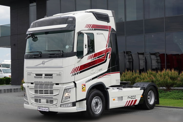 Volvo FH 500 / KLIMA POSTOJOWA / OPONY 100 % / PO KONTRAKCIE SERWISOWYM / SPROWADZONY zdjęcie 4
