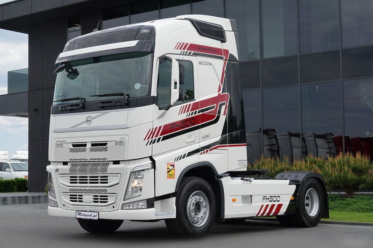 Volvo FH 500 / KLIMA POSTOJOWA / OPONY 100 % / PO KONTRAKCIE SERWISOWYM / SPROWADZONY zdjęcie 5