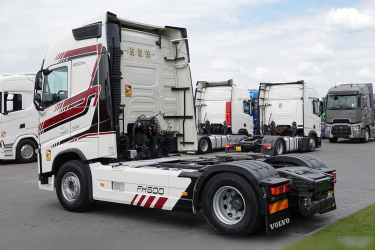 Volvo FH 500 / KLIMA POSTOJOWA / OPONY 100 % / PO KONTRAKCIE SERWISOWYM / SPROWADZONY zdjęcie 8