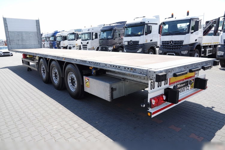 SCHMITZ NACZEPA PLATFORMA / BUDOWLANA / 2019 / OPONY 100% / WAGA: 5800 KG zdjęcie 11