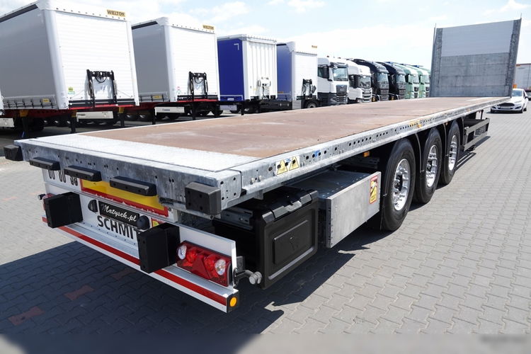 SCHMITZ NACZEPA PLATFORMA / BUDOWLANA / 2019 / OPONY 100% / WAGA: 5800 KG zdjęcie 13