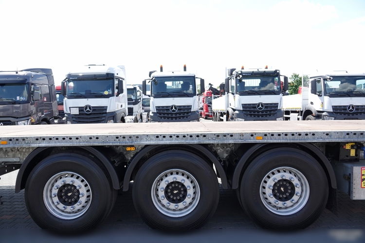 SCHMITZ NACZEPA PLATFORMA / BUDOWLANA / 2019 / OPONY 100% / WAGA: 5800 KG zdjęcie 17