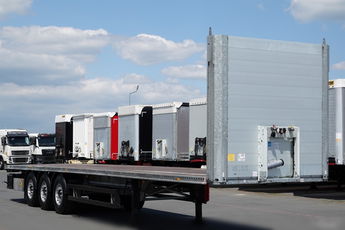Schmitz NACZEPA PLATFORMA / 2019 / OPONY 100% / WAGA: 5800 KG