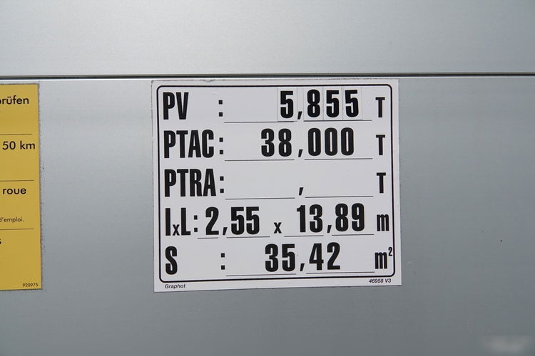 SCHMITZ NACZEPA PLATFORMA / BUDOWLANA / 2019 / OPONY 100% / WAGA: 5800 KG zdjęcie 19