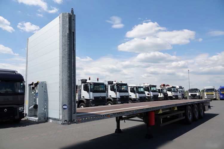 SCHMITZ NACZEPA PLATFORMA / BUDOWLANA / 2019 / OPONY 100% / WAGA: 5800 KG zdjęcie 4
