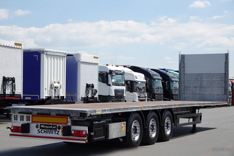 SCHMITZ NACZEPA PLATFORMA / BUDOWLANA / 2019 / OPONY 100% / WAGA: 5800 KG zdjęcie 7
