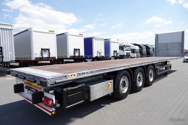 SCHMITZ NACZEPA PLATFORMA / BUDOWLANA / 2019 / OPONY 100% / WAGA: 5800 KG zdjęcie 8