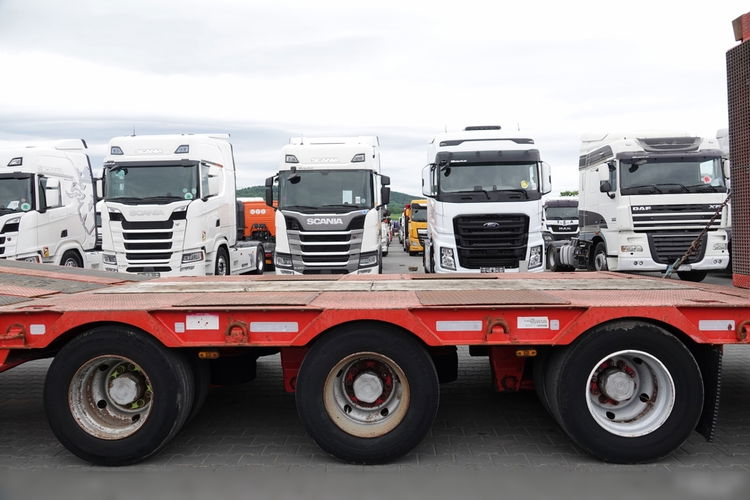 Kaiser / S450 / NACZEPA LAWETA / NISKOPODWOZIE / PODEST HYDRAULICZNY / NAJAZDY HYDRAULICZNE / SPROWADZONY  zdjęcie 19