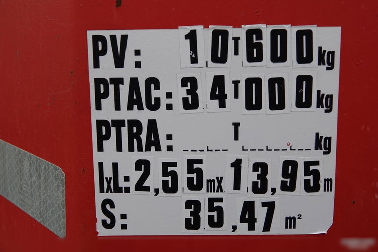 Kaiser / S450 / NACZEPA LAWETA / NISKOPODWOZIE / PODEST HYDRAULICZNY / NAJAZDY HYDRAULICZNE / SPROWADZONY  zdjęcie 21