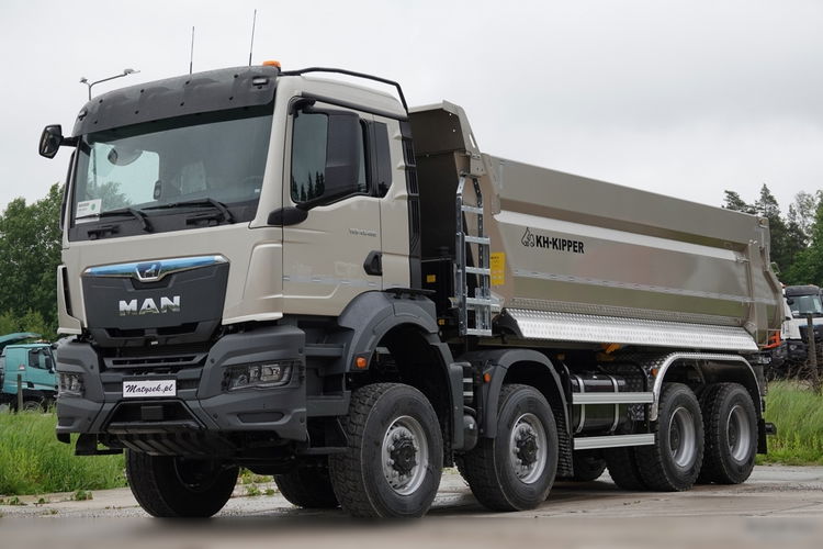 MAN TGS 41.480 / 8X6 / WYWROTKA TYLNOZSYPOWA / KH KIPPER / AUTOMAT / FABRYCZNIE NOWY / 2025 / zdjęcie 12