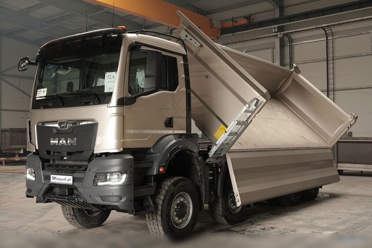 MAN TGS 41.480 / 8X6 / WYWROTKA 3 STRONNA / BORDMATIC / KH KIPPER / AUTOMAT / FABRYCZNIE NOWY / 2026 / zdjęcie 11