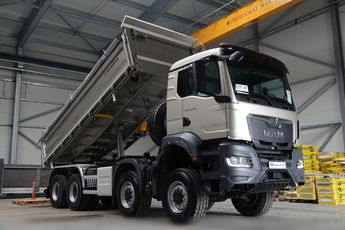MAN TGS 41.480 / 8X6 / WYWROTKA 3 STRONNA / BORDMATIC / KH KIPPER / AUTOMAT / FABRYCZNIE NOWY / 2025 /