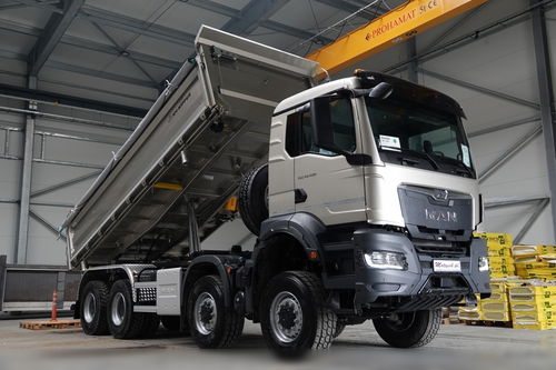 MAN TGS 41.480 / 8X6 / WYWROTKA 3 STRONNA / BORDMATIC / KH KIPPER / AUTOMAT / FABRYCZNIE NOWY / 2025 /