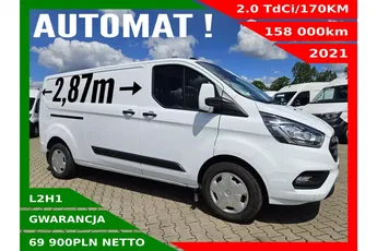 Ford transit-custom L2H1 69900zł NETTO 2.0TdCi/170KM