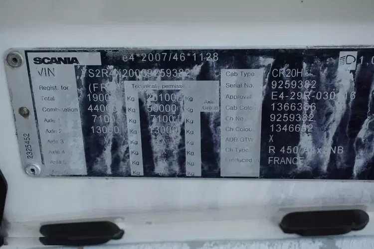Scania R 450 / EURO 6 / ACC / HYDRAULIKA / RETARDER zdjęcie 11