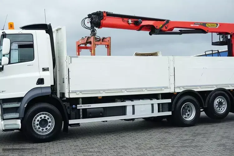 DAF CF / 480 / 6 X 2 / SKRZYNIOWY + HDS / PALFINGER PK 22 001L / OŚ SKRĘTNA / CHWYTAK zdjęcie 16
