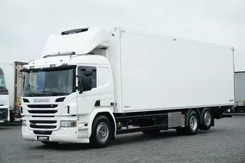 Scania P 410 / EURO 6 / CHŁODNIA + WINDA / 23 PALETY / OŚ SKRĘTNA
