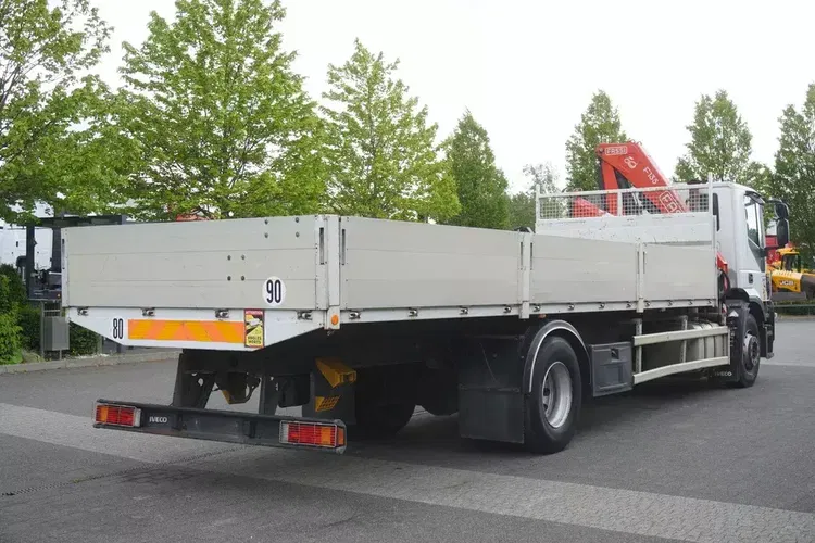 Iveco Stralis 19.310 E6 / Platforma 19 EPAL / Fassi F135 / 225 MTH / 5.7 t zdjęcie 9
