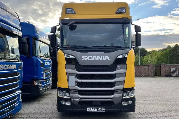 BDF oś skrętna S450 z Niemiec idealny stan po kontrakcie SCANIA zdjęcie 10