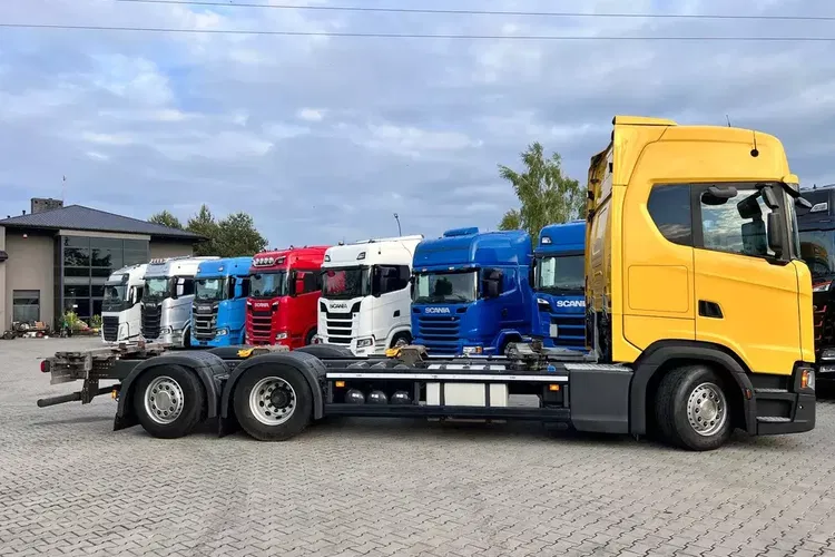 BDF oś skrętna S450 z Niemiec idealny stan po kontrakcie SCANIA zdjęcie 7