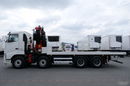 Volvo FH 460 / 8X4 / PLATFORMA + HDS FASSI F445 / 17 M WYSIĘGU / MAX UDŹWIG 13, 5 T / STEROWANIE RADIOWE zdjęcie 12