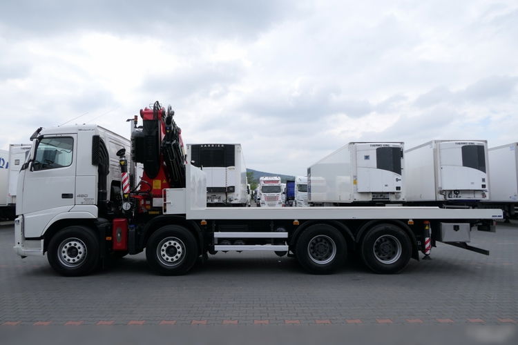 Volvo FH 460 / 8X4 / PLATFORMA + HDS FASSI F445 / 17 M WYSIĘGU / MAX UDŹWIG 13, 5 T / STEROWANIE RADIOWE zdjęcie 12