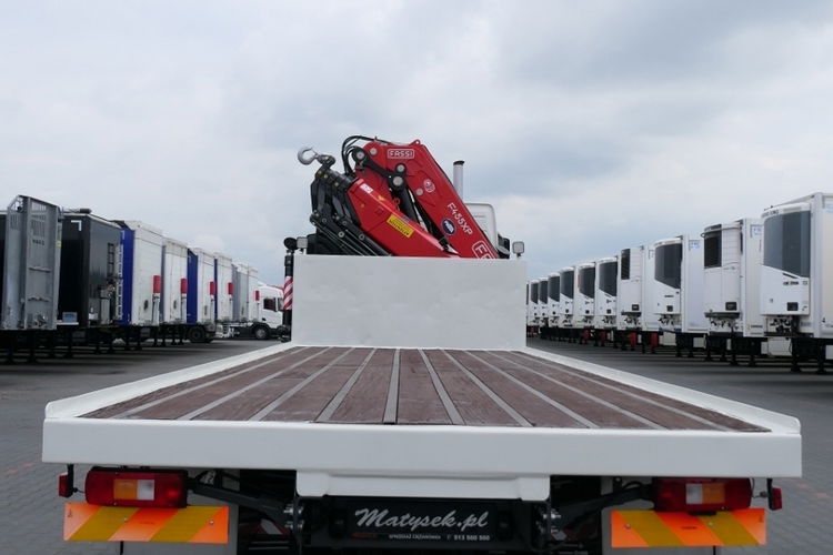 Volvo FH 460 / 8X4 / PLATFORMA + HDS FASSI F445 / 17 M WYSIĘGU / MAX UDŹWIG 13, 5 T / STEROWANIE RADIOWE zdjęcie 15