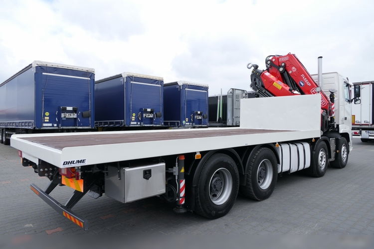 Volvo FH 460 / 8X4 / PLATFORMA + HDS FASSI F445 / 17 M WYSIĘGU / MAX UDŹWIG 13, 5 T / STEROWANIE RADIOWE zdjęcie 17