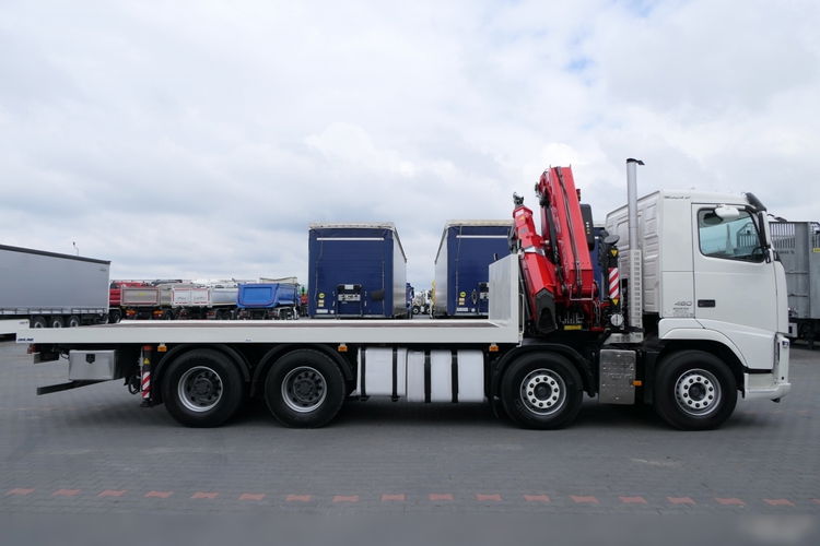 Volvo FH 460 / 8X4 / PLATFORMA + HDS FASSI F445 / 17 M WYSIĘGU / MAX UDŹWIG 13, 5 T / STEROWANIE RADIOWE zdjęcie 18