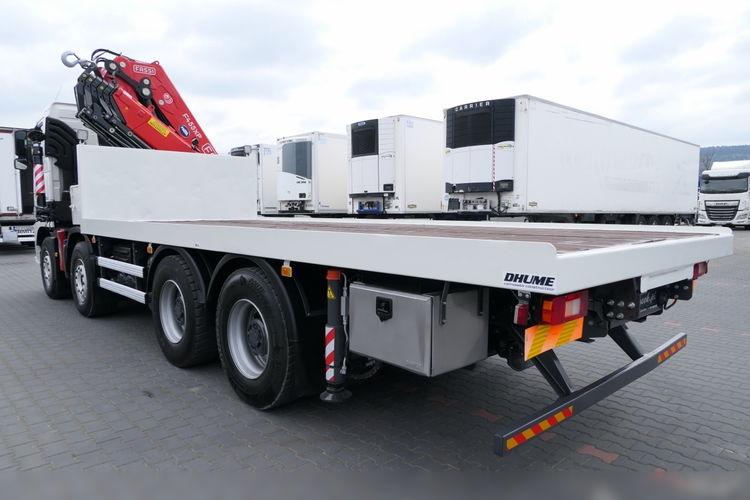 Volvo FH 460 / 8X4 / PLATFORMA + HDS FASSI F445 / 17 M WYSIĘGU / MAX UDŹWIG 13, 5 T / STEROWANIE RADIOWE zdjęcie 38