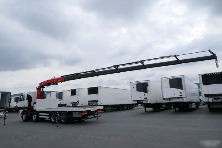 Volvo FH 460 / 8X4 / PLATFORMA + HDS FASSI F445 / 17 M WYSIĘGU / MAX UDŹWIG 13, 5 T / STEROWANIE RADIOWE zdjęcie 4