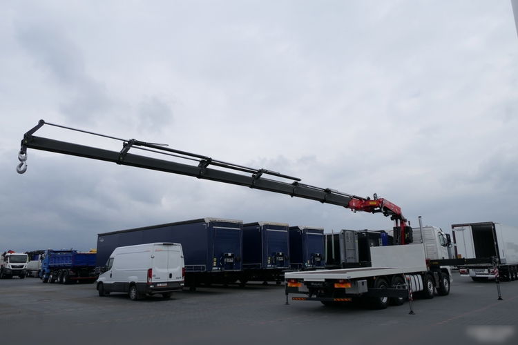 Volvo FH 460 / 8X4 / PLATFORMA + HDS FASSI F445 / 17 M WYSIĘGU / MAX UDŹWIG 13, 5 T / STEROWANIE RADIOWE zdjęcie 5