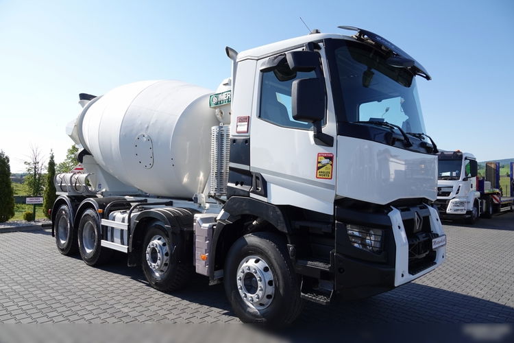 Renault C 460 / 8X4 / BETONOMIESZARKA / GRUSZKA  / IMER / EURO 6 / ALUFELGI zdjęcie 9