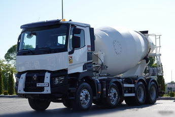 Renault C 460 / 8X4 / BETONOMIESZARKA / GRUSZKA  / IMER / EURO 6 / ALUFELGI