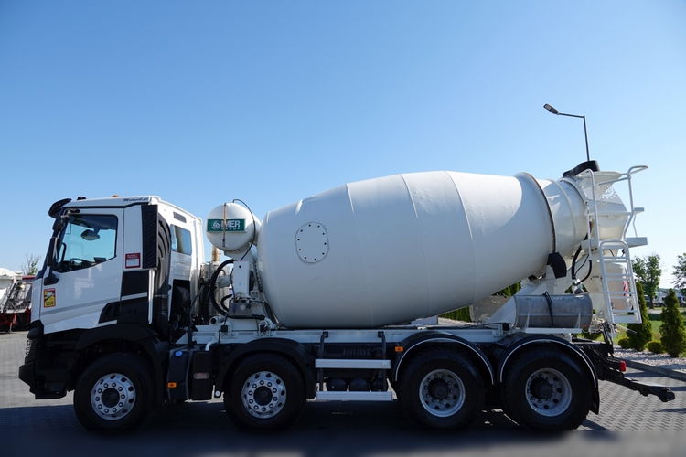 Renault C 460 / 8X4 / BETONOMIESZARKA / GRUSZKA  / IMER / EURO 6 / ALUFELGI zdjęcie 3