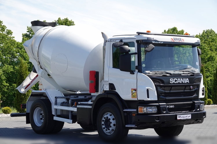 Scania / P 320 / BETONOMIESZARKA / GRUSZKA / 6 m3 / EURO 6 zdjęcie 9