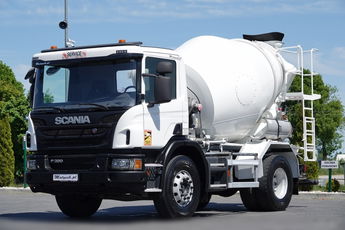 Scania / P 320 / BETONOMIESZARKA / GRUSZKA / 6 m3 / EURO 6