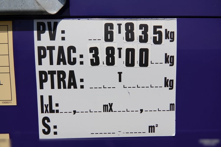 Schmitz FIRANKA VARIOS / PODNOSZONY DACH / OPONY 385/55 R22, 5 / SPROWADZONA zdjęcie 24